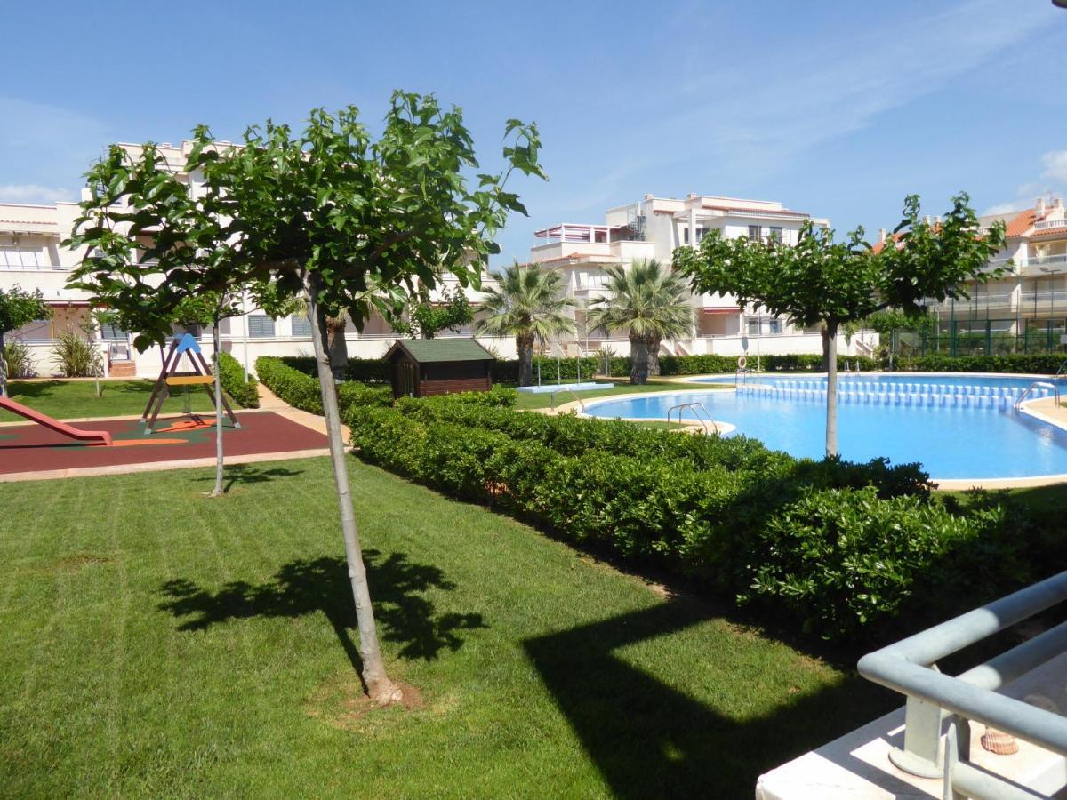 Bajo Con Terraza En Urbanizacion Familiar - Arenas Albert Villas Alcoceber Exterior photo